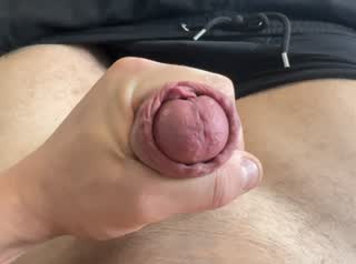Playing with my dick (homemade video)