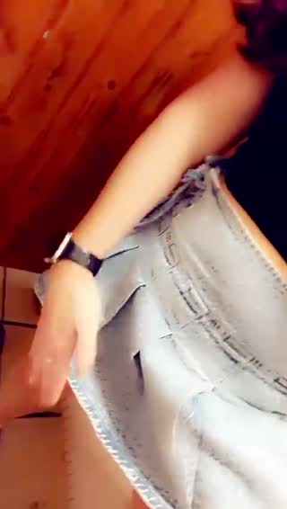 Satin Stroking 2 (homemade video)