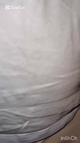 Naked night walk around the house (homemade video)